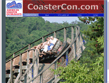 Tablet Screenshot of coastercon.com